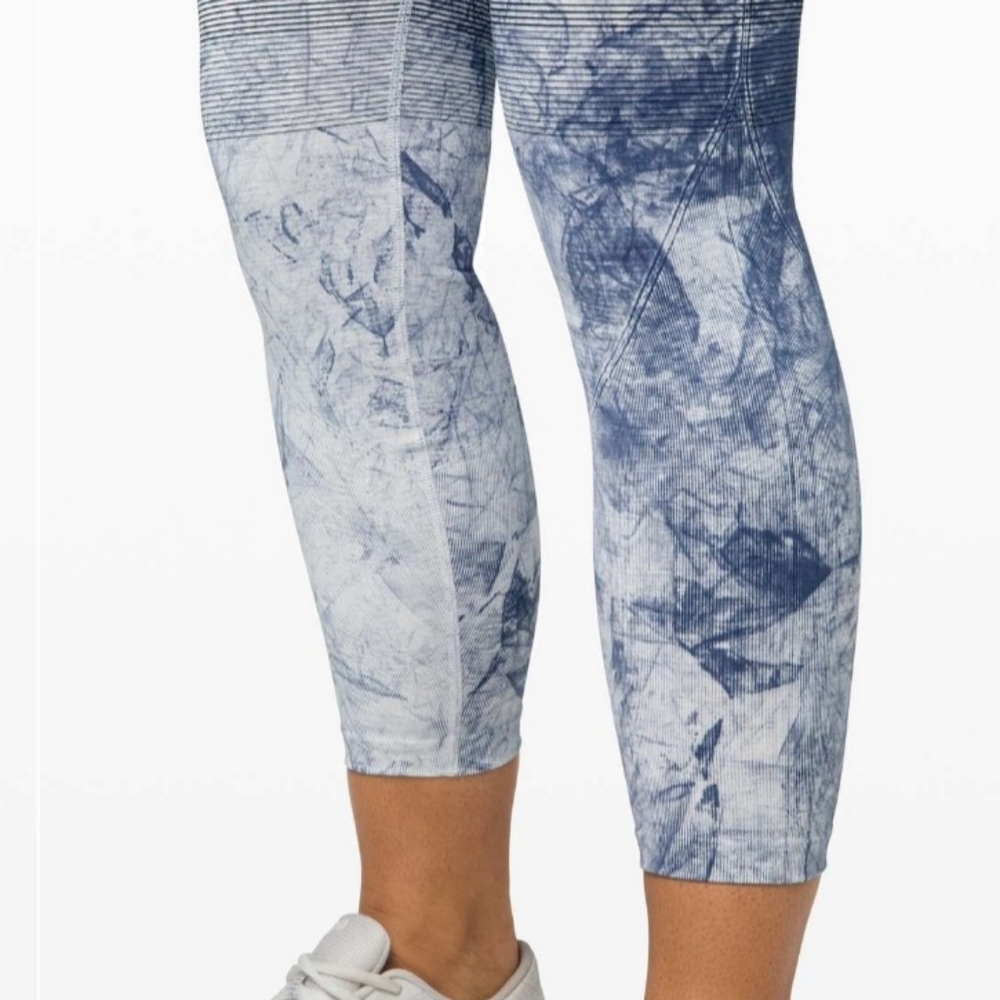LULULEMON Ebb To Train Tight Wash Leggings - Picture 3 of 13
